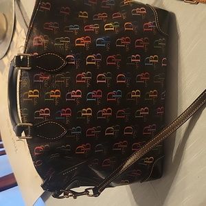 Dooney & Bourke multi colored satchel